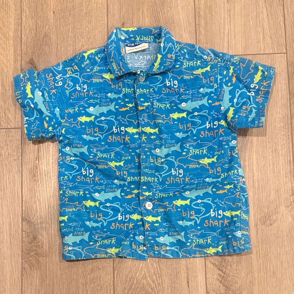 Ocean Adventure Kids Button Down Shirt